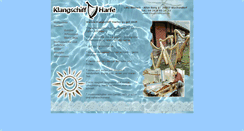 Desktop Screenshot of klangschiff-harfe.de